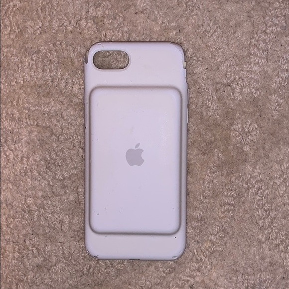 iphone 7 white apple charging case